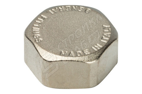Заглушка ВР 1/8, никелированная STOUT Заглушка ВР 1/8, никелированная STOUT