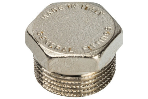 Заглушка НР 3/4, никелированная STOUT Заглушка НР 3/4, никелированная STOUT