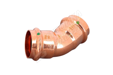 Угол пресс 45° 42, медь Profipress Viega Угол пресс 45° 42, медь Profipress Viega