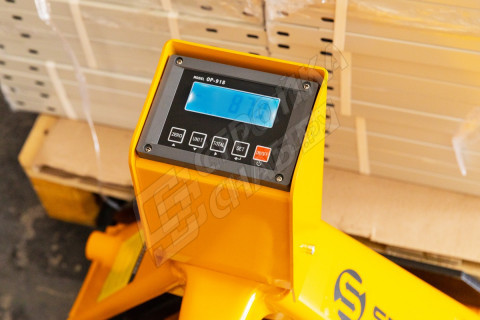Гидравлическая тележка (роxля) с весами SMART SBC550 (2000 кг, 1150x540) Гидравлическая тележка (роxля) с весами SMART SBC550 (2000 кг, 1150x540)