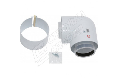 Отвод для труб 87° 80/125 РР Vaillant Отвод для труб 87° 80/125 РР Vaillant