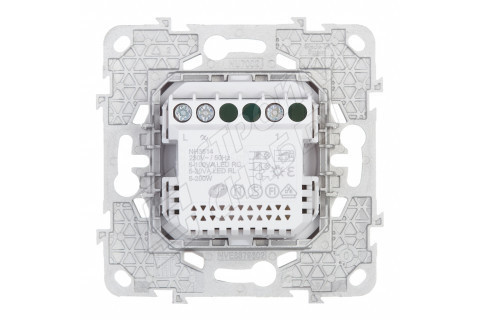 Диммер Schneider Electric Unica NEW NU551430 скрытая установка алюминий 5-200 Вт поворотно-нажимной Диммер Schneider Electric Unica NEW NU551430 скрытая установка алюминий 5-200 Вт поворотно-нажимной