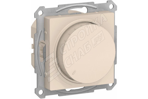 Диммер Schneider Electric Atlas Design ATN000234 скрытая установка бежевый 20-315 Вт поворотно-нажимной Диммер Schneider Electric Atlas Design ATN000234 скрытая установка бежевый 20-315 Вт поворотно-нажимной