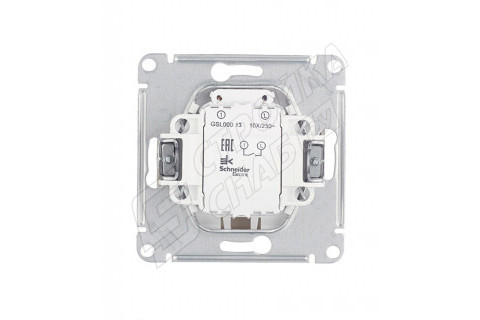 Выключатель Schneider Electric Glossa GSL000213 одноклавишный скрытая установка бежевый с подсветкой Выключатель Schneider Electric Glossa GSL000213 одноклавишный скрытая установка бежевый с подсветкой