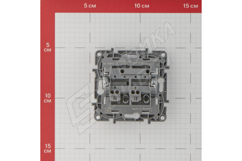Выключатель Legrand Etika 672402 двухклавишный скрытая установка алюминий Выключатель Legrand Etika 672402 двухклавишный скрытая установка алюминий