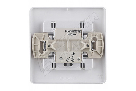 Выключатель с рамкой Schneider Electric Blanca BLNVS010503 двухклавишный скрытая установка алюминий Выключатель с рамкой Schneider Electric Blanca BLNVS010503 двухклавишный скрытая установка алюминий