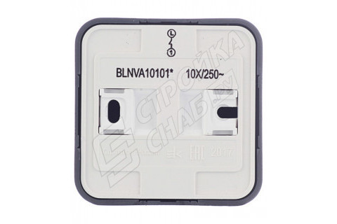 Выключатель Schneider Electric Blanca BLNVA101016 одноклавишный открытая установка антрацит Выключатель Schneider Electric Blanca BLNVA101016 одноклавишный открытая установка антрацит
