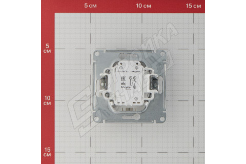 Выключатель Schneider Electric Glossa GSL000353 двухклавишный скрытая установка алюминий IP20 с подсветкой Выключатель Schneider Electric Glossa GSL000353 двухклавишный скрытая установка алюминий IP20 с подсветкой
