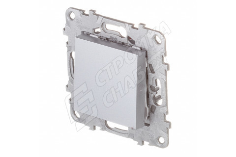Переключатель Schneider Electric Unica NEW NU520330 одноклавишный на 2 направления скрытая установка алюминий Переключатель Schneider Electric Unica NEW NU520330 одноклавишный на 2 направления скрытая установка алюминий