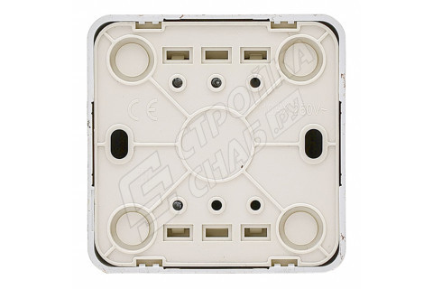 Переключатель Lezard VIOLA 751-5200-105 одноклавишный на 2 направления открытая установка беленый дуб Переключатель Lezard VIOLA 751-5200-105 одноклавишный на 2 направления открытая установка беленый дуб
