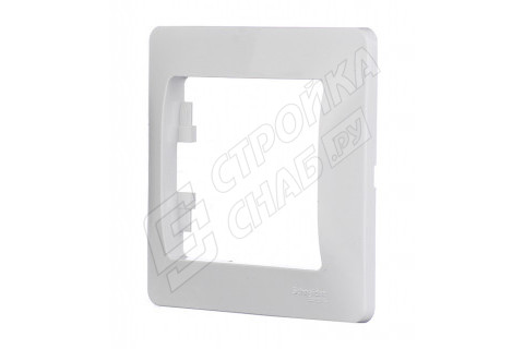 Рамка Schneider Electric Glossa GSL000101 oдноместная универсальная белая Рамка Schneider Electric Glossa GSL000101 oдноместная универсальная белая
