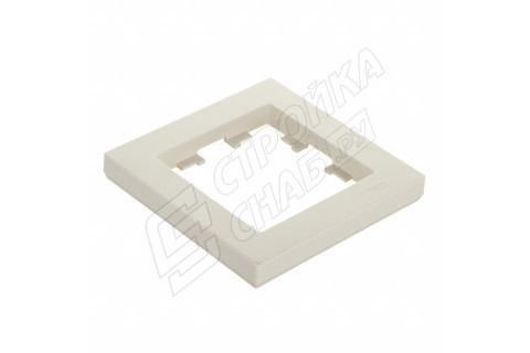 Рамка Schneider Electric Atlas Design ATN000201 одноместная универсальная бежевая Рамка Schneider Electric Atlas Design ATN000201 одноместная универсальная бежевая