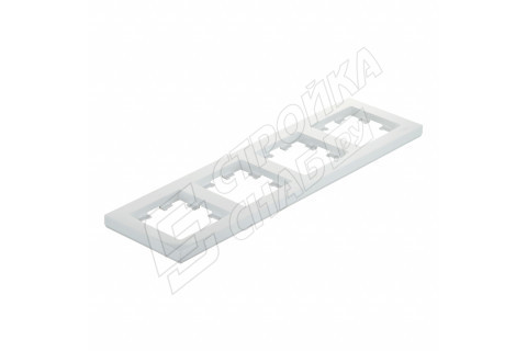 Рамка Schneider Electric Atlas Design ATN000104 четырехместная универсальная белая Рамка Schneider Electric Atlas Design ATN000104 четырехместная универсальная белая