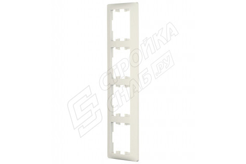 Рамка Schneider Electric Glossa GSL000104 четырехместная горизонтальная белая Рамка Schneider Electric Glossa GSL000104 четырехместная горизонтальная белая