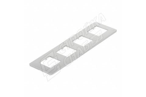 Рамка Schneider Electric Unica NEW STUDIO NU200830 четырехместная универсальная алюминий Рамка Schneider Electric Unica NEW STUDIO NU200830 четырехместная универсальная алюминий