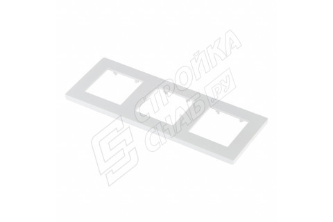 Рамка Simon 24 Harmonie 2400630-030 трехместная универсальная белая Рамка Simon 24 Harmonie 2400630-030 трехместная универсальная белая