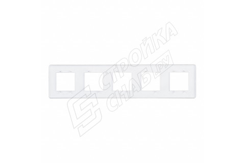 Рамка Schneider Electric Unica NEW STUDIO NU201030 пятиместная универсальная алюминий Рамка Schneider Electric Unica NEW STUDIO NU201030 пятиместная универсальная алюминий