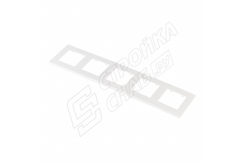 Рамка Simon 24 Harmonie 2400650-030 пятиместная универсальная белая Рамка Simon 24 Harmonie 2400650-030 пятиместная универсальная белая