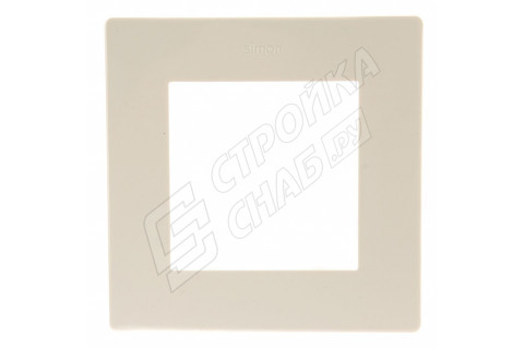 Рамка Simon 24 Harmonie 2400610-031 одноместная универсальная слоновая кость Рамка Simon 24 Harmonie 2400610-031 одноместная универсальная слоновая кость