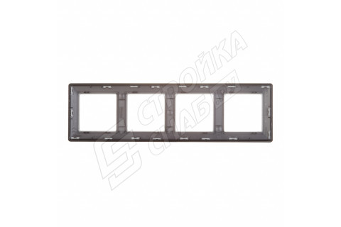 Рамка Legrand Valena LIFE 754134 четырехместная универсальная алюминий Рамка Legrand Valena LIFE 754134 четырехместная универсальная алюминий