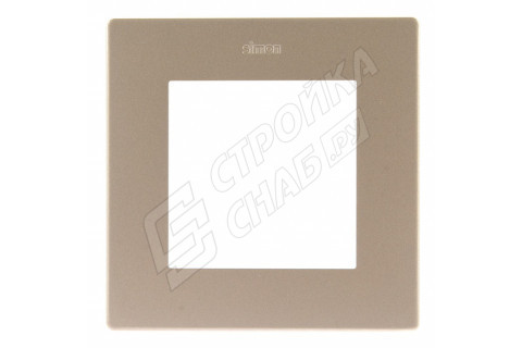 Рамка Simon 24 Harmonie 2400610-034 одноместная универсальная шампань Рамка Simon 24 Harmonie 2400610-034 одноместная универсальная шампань