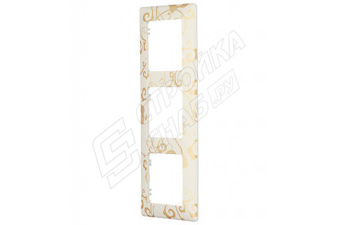 Рамка Legrand Valena LIFE 754103 трехместная универсальная ампир белый Рамка Legrand Valena LIFE 754103 трехместная универсальная ампир белый