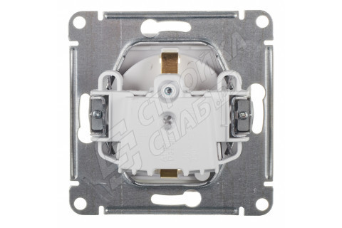 Розетка Schneider Electric Atlas Design ATN440146 скрытая установка белая с заземлением IP44 со шторками с крышкой Розетка Schneider Electric Atlas Design ATN440146 скрытая установка белая с заземлением IP44 со шторками с крышкой