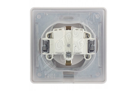 Розетка с рамкой Schneider Electric Glossa GSL000148 скрытая установка белая с заземлением IP44 со шторками с крышкой Розетка с рамкой Schneider Electric Glossa GSL000148 скрытая установка белая с заземлением IP44 со шторками с крышкой