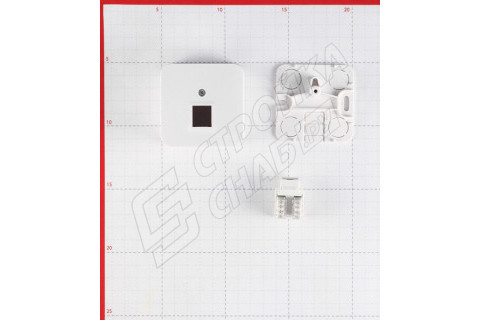 Розетка компьютерная Schneider Electric Blanca BLNIA045001 открытая установка белая Розетка компьютерная Schneider Electric Blanca BLNIA045001 открытая установка белая