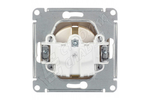Розетка Schneider Electric Glossa GSL000443 скрытая установка титан с заземлением Розетка Schneider Electric Glossa GSL000443 скрытая установка титан с заземлением