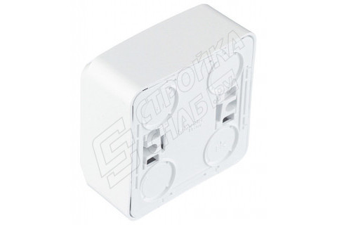 Розетка Schneider Electric Этюд PA16-001B открытая установка белая без заземления Розетка Schneider Electric Этюд PA16-001B открытая установка белая без заземления