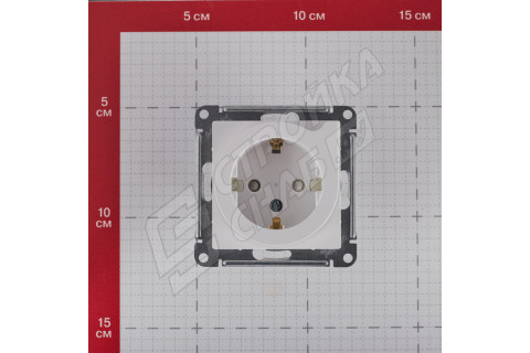 Розетка Schneider Electric Atlas Design ATN000147 скрытая установка белая с заземлением со шторками с выталкивателем Розетка Schneider Electric Atlas Design ATN000147 скрытая установка белая с заземлением со шторками с выталкивателем
