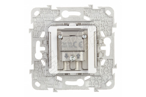 Розетка телевизионная Schneider Electric Unica NEW NU545654 проходная R-TV-SAT скрытая установка антрацит Розетка телевизионная Schneider Electric Unica NEW NU545654 проходная R-TV-SAT скрытая установка антрацит