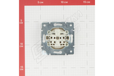Розетка Lezard KARINA 707-0388-121B скрытая установка крем Розетка Lezard KARINA 707-0388-121B скрытая установка крем