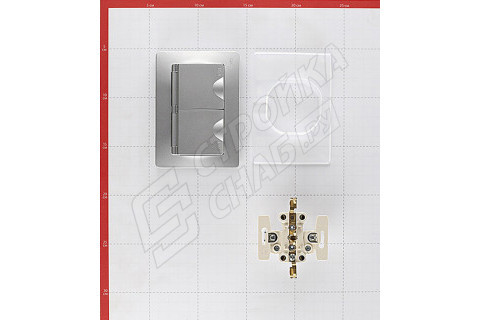 Розетка с рамкой Schneider Electric Blanca BLNRS441123 двойная скрытая установка алюминий с заземлением IP44 со шторками с крышкой влагозащищенная Розетка с рамкой Schneider Electric Blanca BLNRS441123 двойная скрытая установка алюминий с заземлением IP44 со шторками с крышкой влагозащищенная