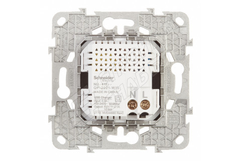Розетка USB Schneider Electric Unica NEW NU541854 скрытая установка антрацит два модуля для зарядки 2100 мА Розетка USB Schneider Electric Unica NEW NU541854 скрытая установка антрацит два модуля для зарядки 2100 мА
