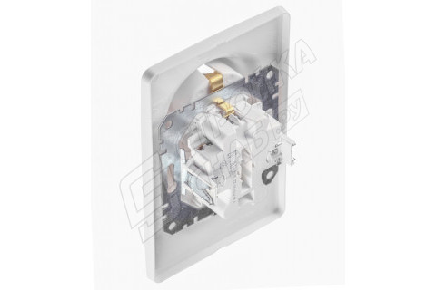 Розетка с рамкой Schneider Electric Unica NEW NU206718 двойная скрытая установка белая с заземлением со шторками Розетка с рамкой Schneider Electric Unica NEW NU206718 двойная скрытая установка белая с заземлением со шторками
