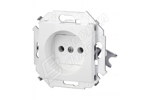 Розетка Simon 15 1591431-030 скрытая установка белая без заземления Розетка Simon 15 1591431-030 скрытая установка белая без заземления