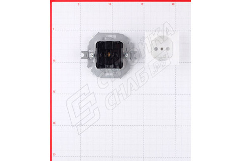 Розетка Simon 15 1591431-030 скрытая установка белая без заземления Розетка Simon 15 1591431-030 скрытая установка белая без заземления