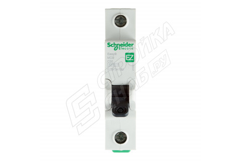 Автоматический выключатель Schneider Electric Easy9 (EZ9F34150) 1P 50А тип C 4,5 кА 220 В на DIN-рейку Автоматический выключатель Schneider Electric Easy9 (EZ9F34150) 1P 50А тип C 4,5 кА 220 В на DIN-рейку