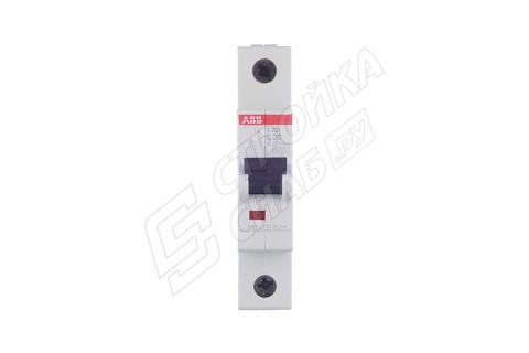 Автоматический выключатель ABB S201 (2CDS251001R0204) 1P 20А тип C 6 кА 220 В на DIN-рейку Автоматический выключатель ABB S201 (2CDS251001R0204) 1P 20А тип C 6 кА 220 В на DIN-рейку