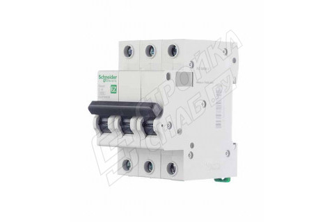 Автоматический выключатель Schneider Electric Easy9 (EZ9F34316) 3P 16А тип C 4,5 кА 400 В на DIN-рейку Автоматический выключатель Schneider Electric Easy9 (EZ9F34316) 3P 16А тип C 4,5 кА 400 В на DIN-рейку