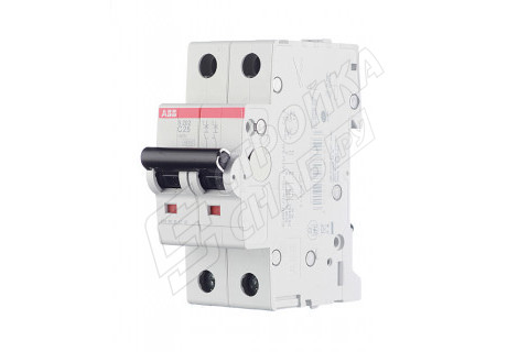 Автоматический выключатель ABB S202 (2CDS252001R0254) 2P 25А тип C 6 кА 400 В на DIN-рейку Автоматический выключатель ABB S202 (2CDS252001R0254) 2P 25А тип C 6 кА 400 В на DIN-рейку