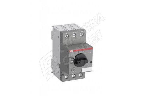 Автоматический выключатель защиты двигателя ABB MS116-0.63 (1SAM250000R1004) 3P 0,63А 50 кА 690 В на DIN-рейку/монтажную плату Автоматический выключатель защиты двигателя ABB MS116-0.63 (1SAM250000R1004) 3P 0,63А 50 кА 690 В на DIN-рейку/монтажную плату