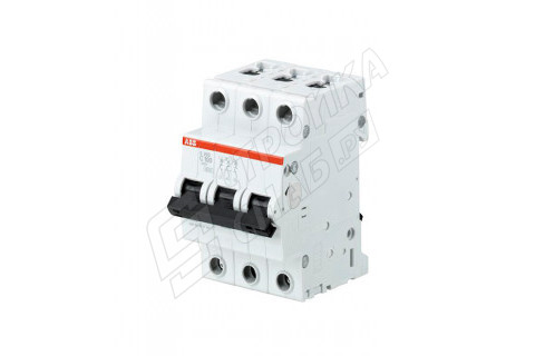 Автоматический выключатель ABB S203 (2CDS253001R0824) 3P 100А тип C 6 кА 220 В на DIN-рейку Автоматический выключатель ABB S203 (2CDS253001R0824) 3P 100А тип C 6 кА 220 В на DIN-рейку
