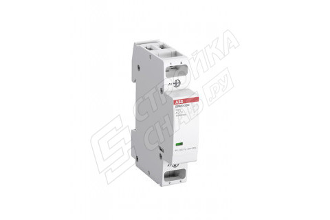 Контактор модульный ABB ESB (1SBE121111R0620) 220 В 20 А тип AC/DС 2НО Контактор модульный ABB ESB (1SBE121111R0620) 220 В 20 А тип AC/DС 2НО