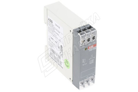 Реле напряжения модульное ABB CM-PVE (1SVR550871R9500) 460 В 3 А тип AC Реле напряжения модульное ABB CM-PVE (1SVR550871R9500) 460 В 3 А тип AC
