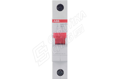 Рубильник ABB SDH201r (2CDD271111R0016) 1P 16А 230 В на DIN-рейку Рубильник ABB SDH201r (2CDD271111R0016) 1P 16А 230 В на DIN-рейку