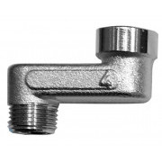 Переходник эксцентрический НР-ВР 3/4" х 3/4" 4 см 