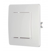 Выключатель с рамкой Schneider Electric Blanca BLNVS010101 одноклавишный скрытая установка белый